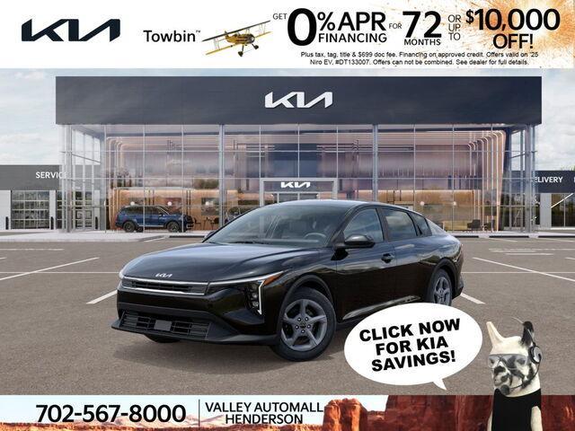 new 2025 Kia K4 car, priced at $23,303