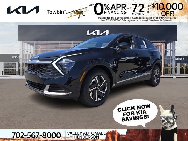 new 2025 Kia Sportage Hybrid car, priced at $28,655
