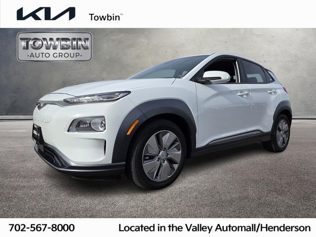 used 2021 Hyundai Kona EV car, priced at $21,990