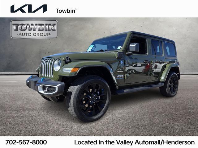 used 2023 Jeep Wrangler 4xe car, priced at $33,990
