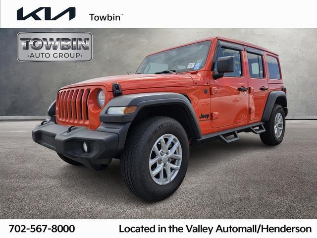 used 2023 Jeep Wrangler car, priced at $37,500