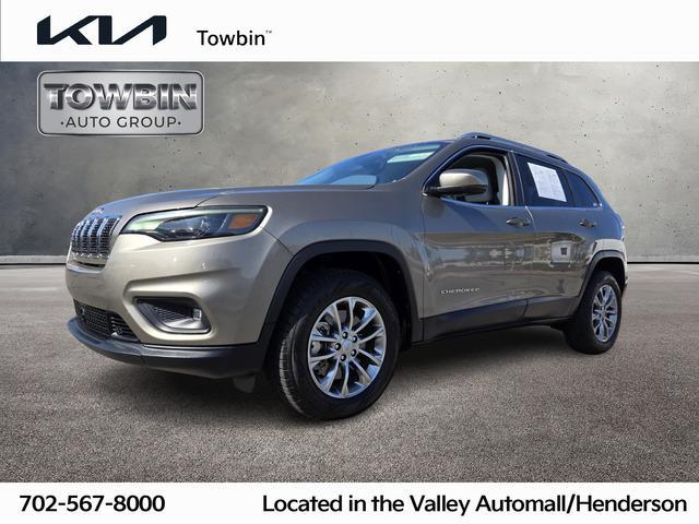 used 2021 Jeep Cherokee car, priced at $22,990