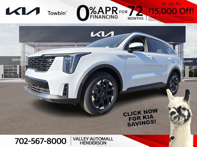 new 2025 Kia Sorento car, priced at $33,418