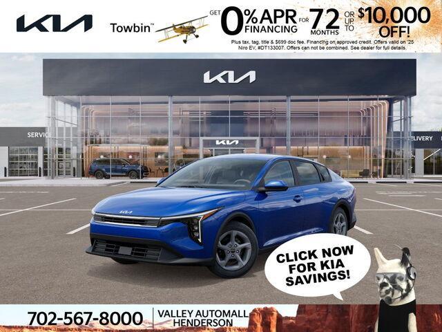 new 2025 Kia K4 car, priced at $23,303