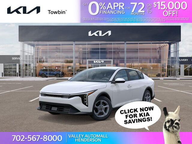 new 2025 Kia K4 car, priced at $23,692