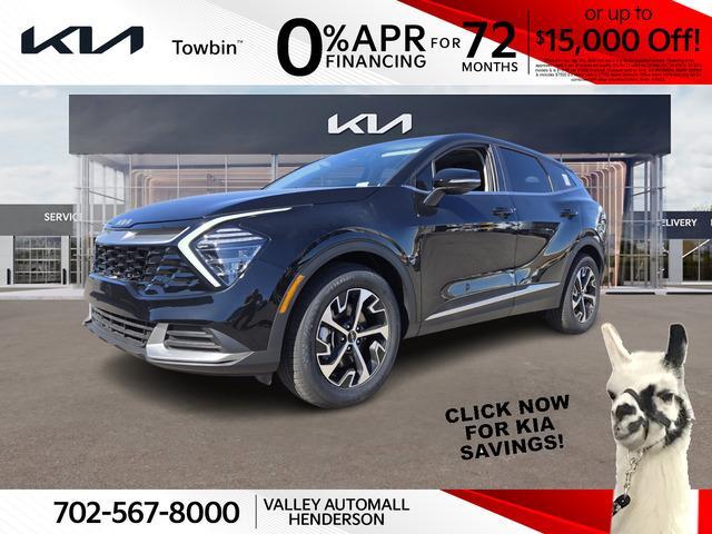 new 2025 Kia Sportage car, priced at $28,918