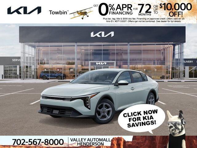new 2025 Kia K4 car, priced at $23,303