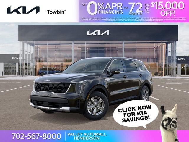 new 2025 Kia Sorento car, priced at $28,630