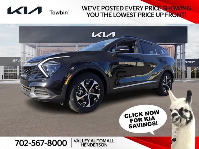 new 2025 Kia Sportage car, priced at $30,876