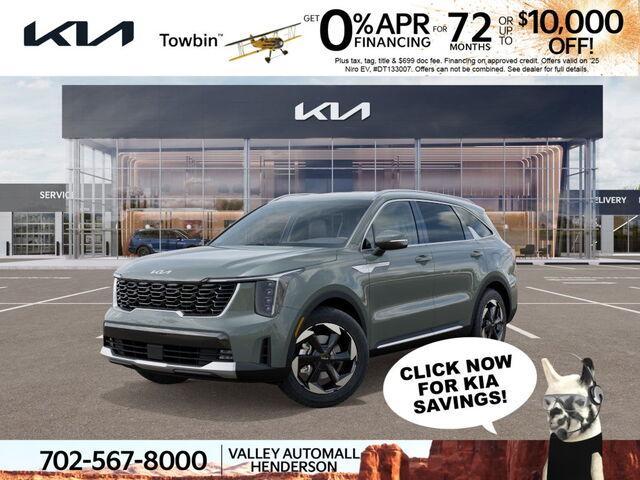 new 2025 Kia Sorento Hybrid car, priced at $37,225