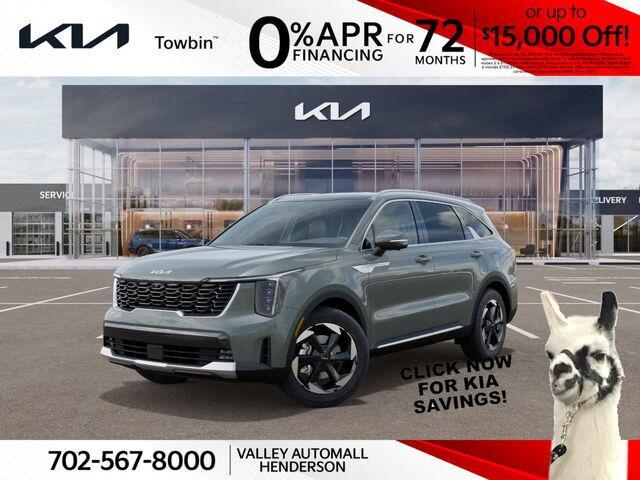 new 2025 Kia Sorento Hybrid car, priced at $44,802