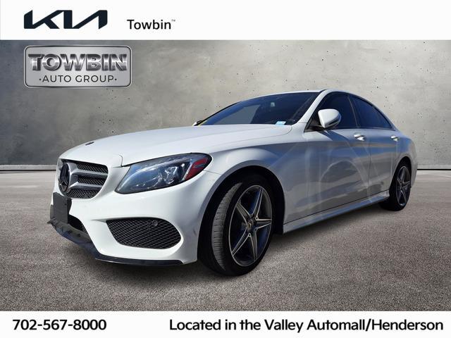 used 2018 Mercedes-Benz C-Class car, priced at $16,990