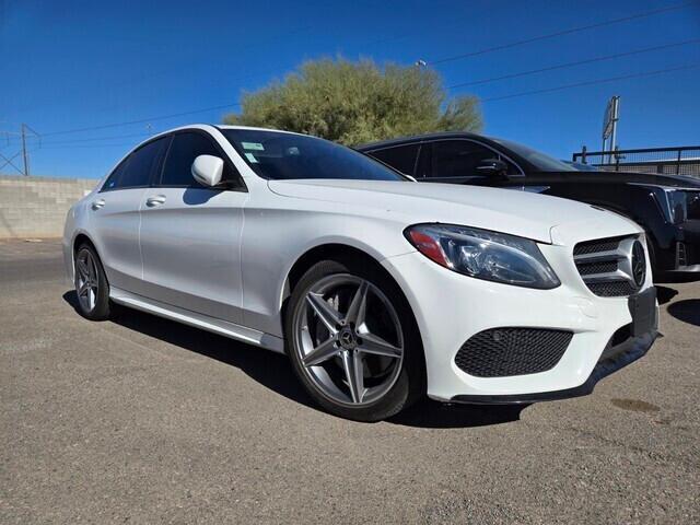 used 2018 Mercedes-Benz C-Class car, priced at $16,990