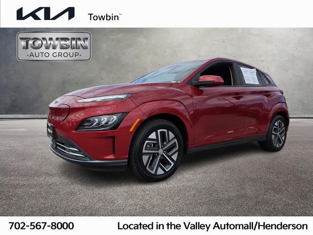 used 2022 Hyundai Kona EV car, priced at $23,890