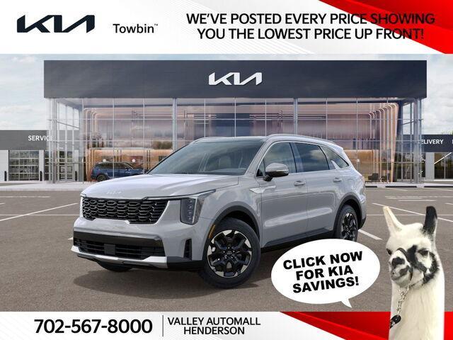 new 2025 Kia Sorento car, priced at $36,250
