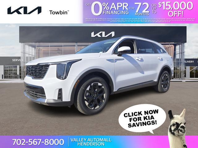 new 2025 Kia Sorento car, priced at $33,325