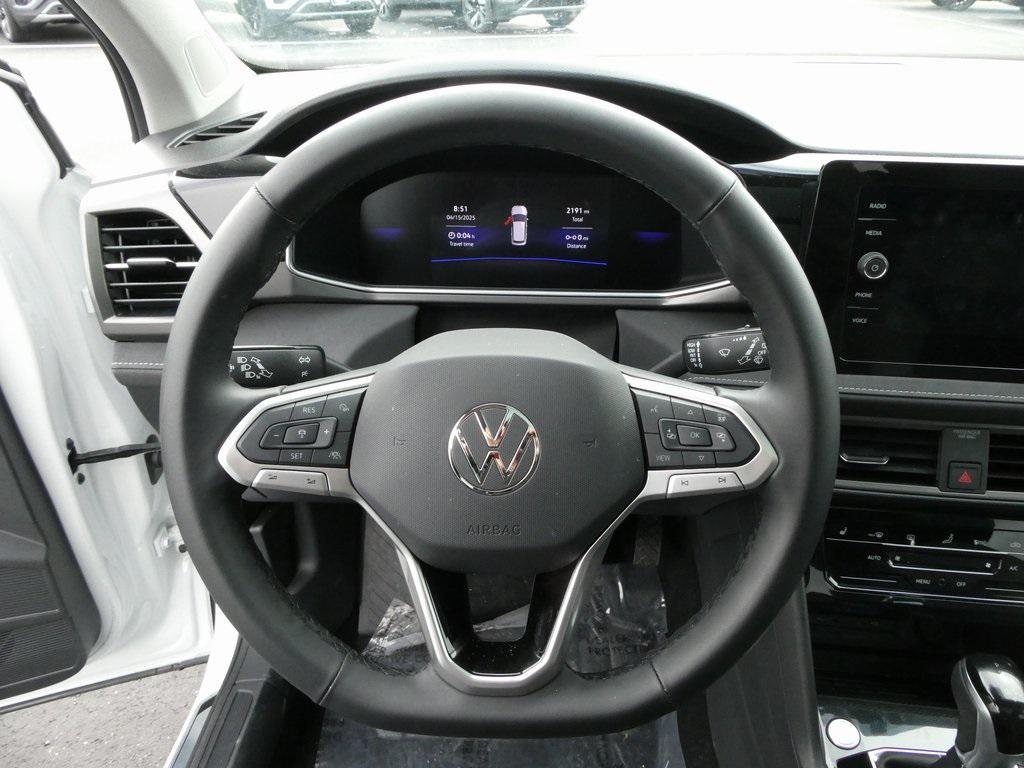 new 2025 Volkswagen Taos car, priced at $33,116