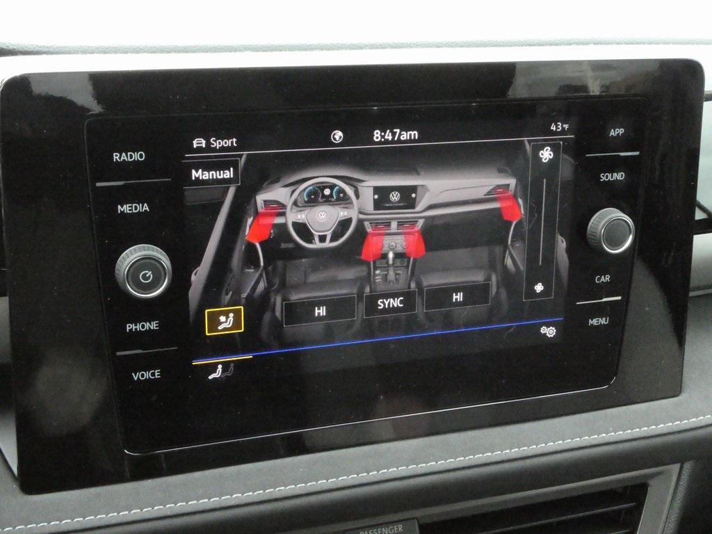 new 2025 Volkswagen Taos car, priced at $33,116