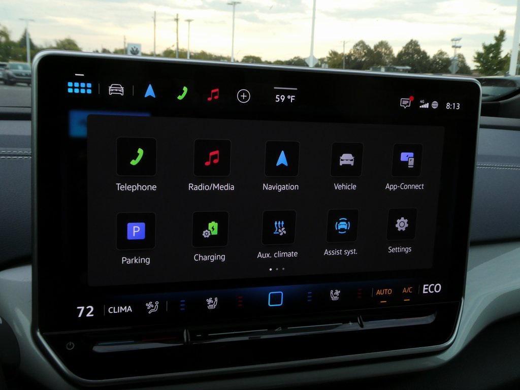 new 2025 Volkswagen ID.4 car, priced at $50,257