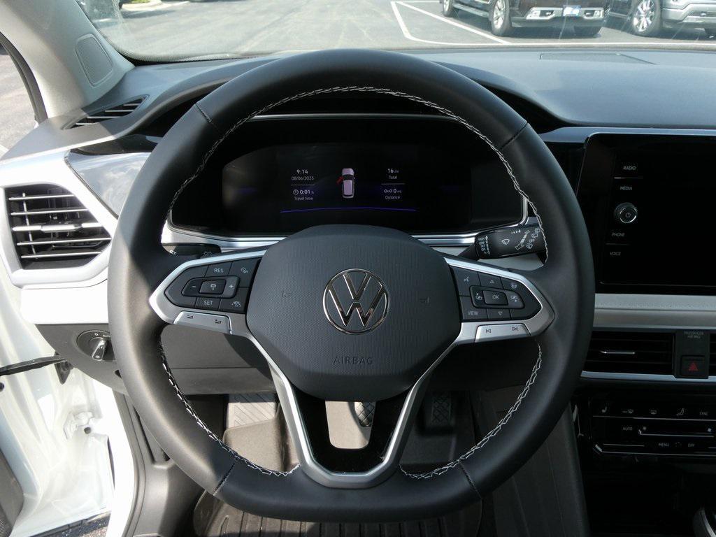 new 2025 Volkswagen Taos car, priced at $29,350