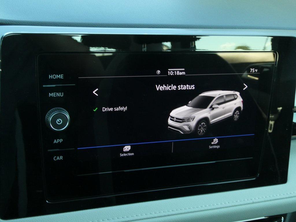 new 2025 Volkswagen Taos car, priced at $26,213