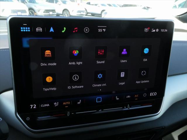 new 2025 Volkswagen ID.4 car, priced at $44,626