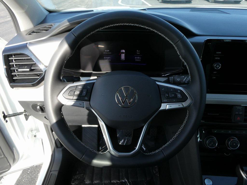 new 2025 Volkswagen Taos car, priced at $27,800