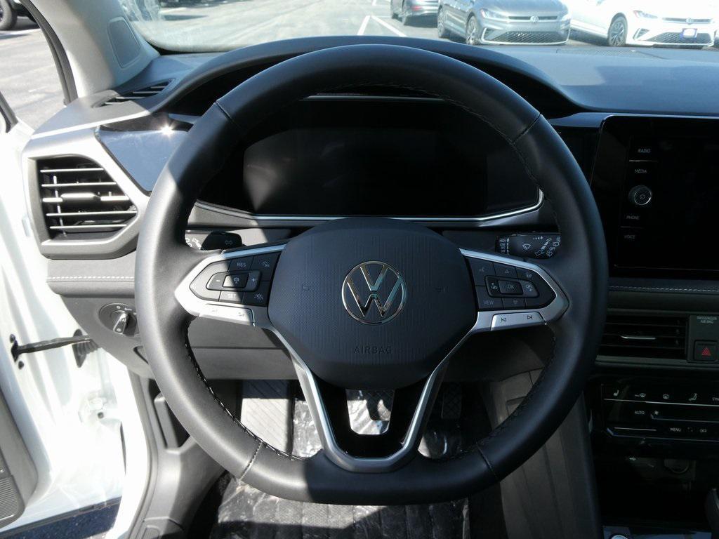 new 2025 Volkswagen Taos car, priced at $33,116