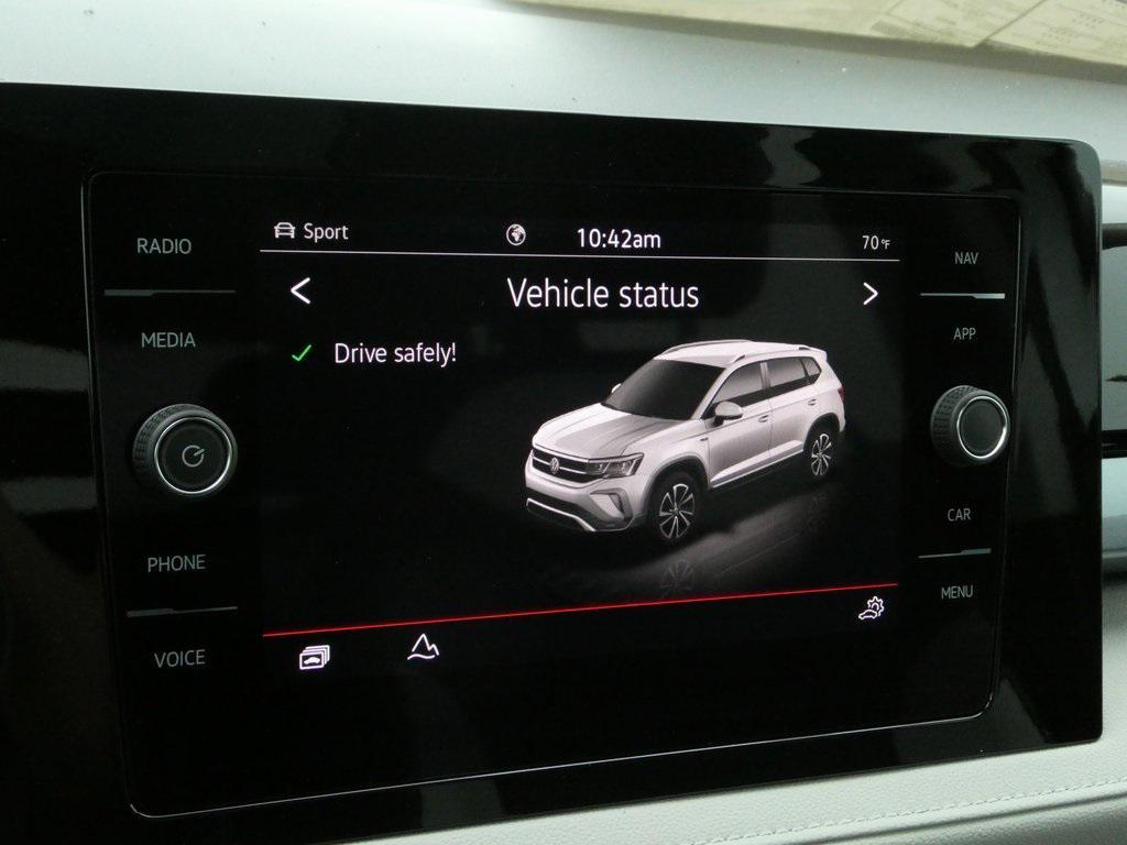 new 2025 Volkswagen Taos car, priced at $36,214