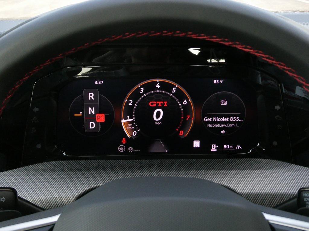 new 2025 Volkswagen Golf GTI car, priced at $34,480