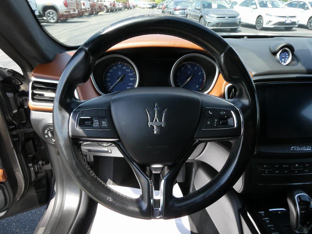 used 2017 Maserati Ghibli car, priced at $17,900