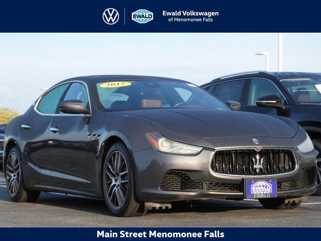 used 2017 Maserati Ghibli car, priced at $16,752