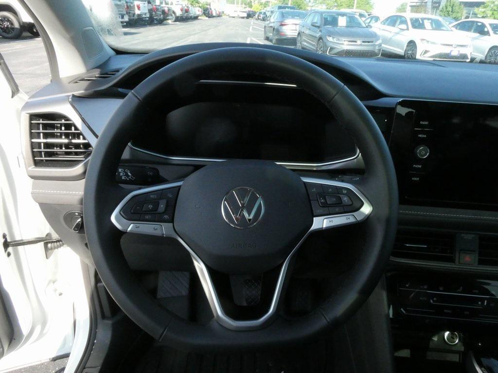 new 2025 Volkswagen Taos car, priced at $33,116
