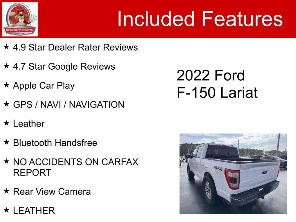 used 2022 Ford F-150 car, priced at $33,400