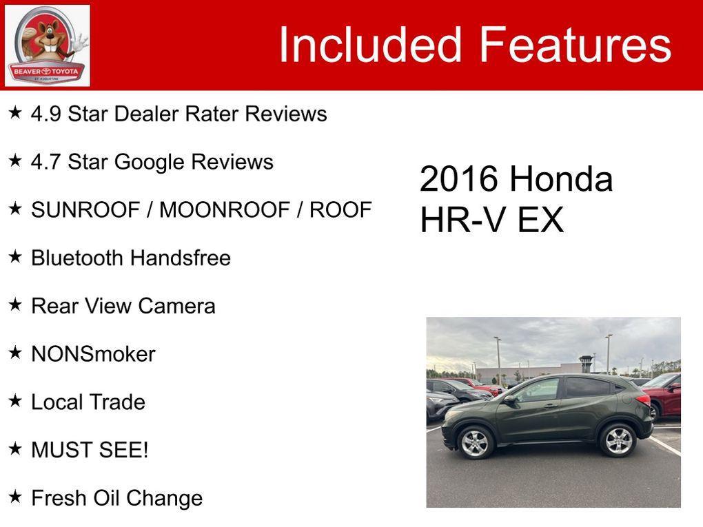 used 2016 Honda HR-V car, priced at $12,900