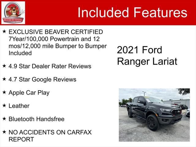 used 2021 Ford Ranger car, priced at $32,200