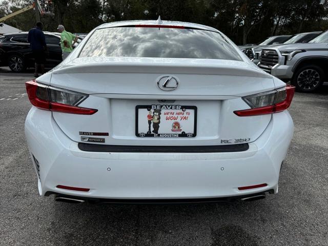 used 2015 Lexus RC 350 car, priced at $28,300