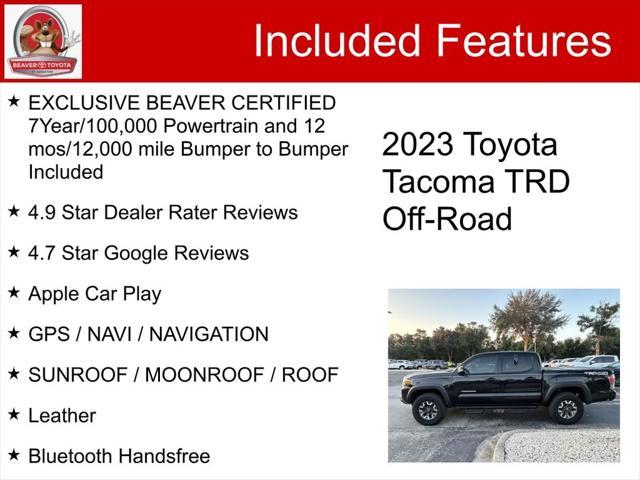 used 2023 Toyota Tacoma car, priced at $44,200