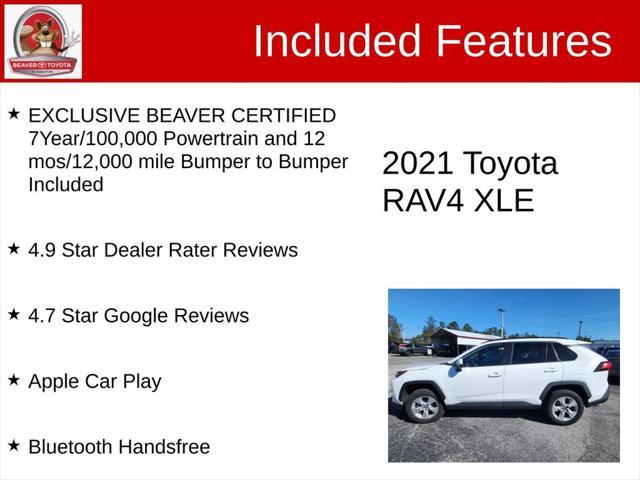 used 2021 Toyota RAV4 car, priced at $23,500