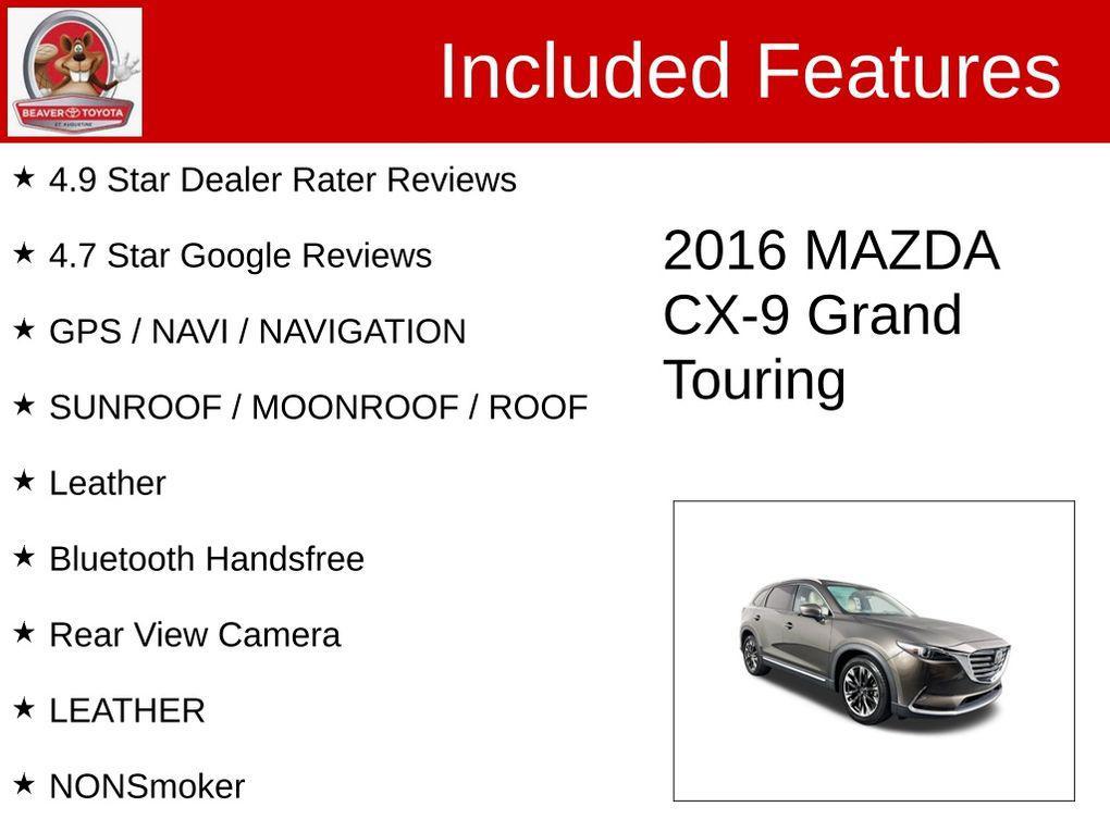 used 2016 Mazda CX-9 car, priced at $11,000