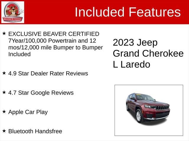 used 2023 Jeep Grand Cherokee L car, priced at $30,300