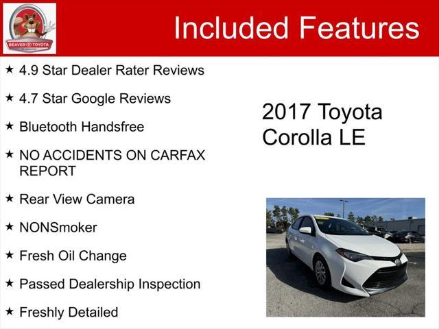 used 2017 Toyota Corolla car, priced at $14,000