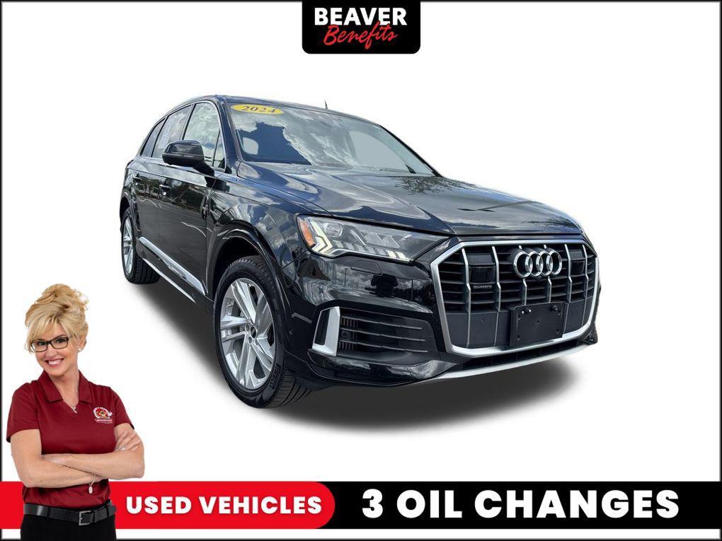 used 2024 Audi Q7 car, priced at $43,900