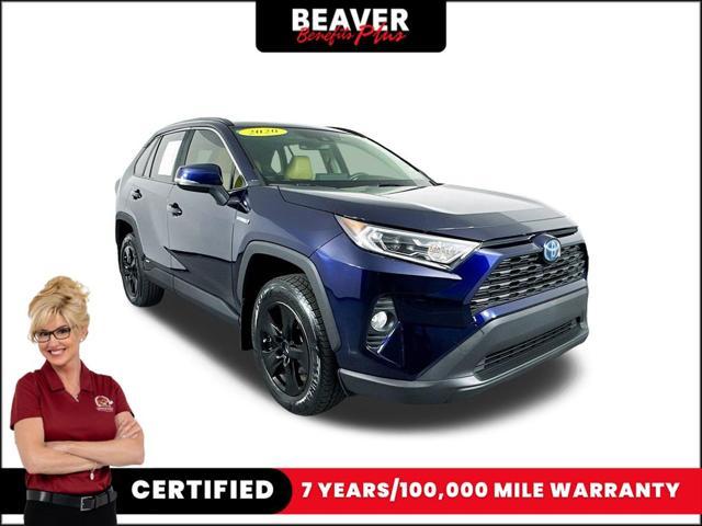 used 2020 Toyota RAV4 Hybrid car, priced at $25,900