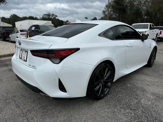 used 2024 Lexus RC 350 car, priced at $48,000