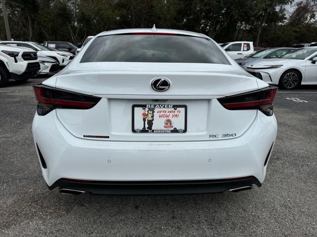 used 2024 Lexus RC 350 car, priced at $48,000