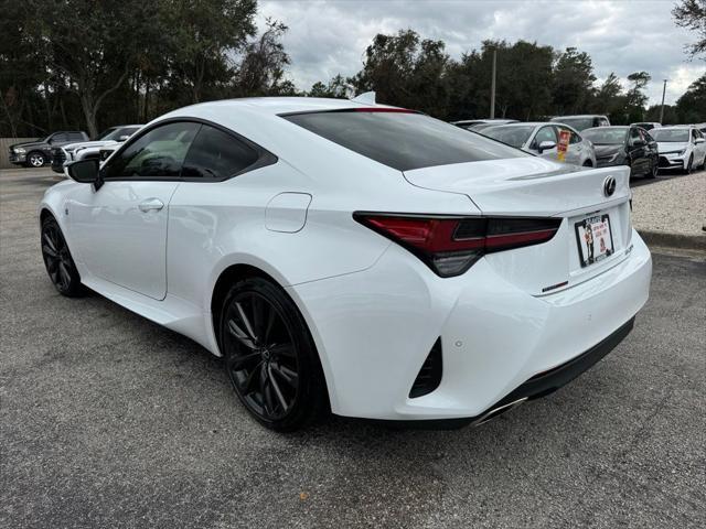 used 2024 Lexus RC 350 car, priced at $48,000