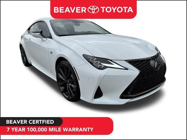 used 2024 Lexus RC 350 car, priced at $49,900