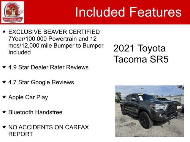 used 2021 Toyota Tacoma car, priced at $31,900