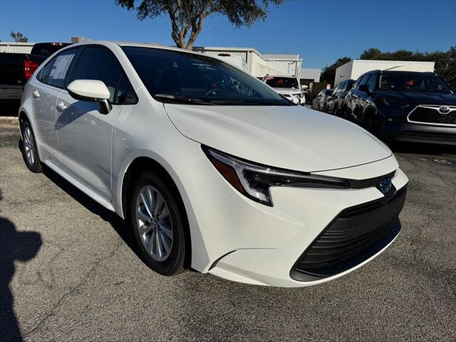 new 2025 Toyota Corolla Hybrid car, priced at $27,282